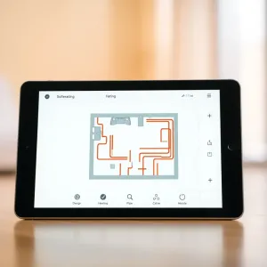 Program do projektowania ogrzewania podłogowego Android