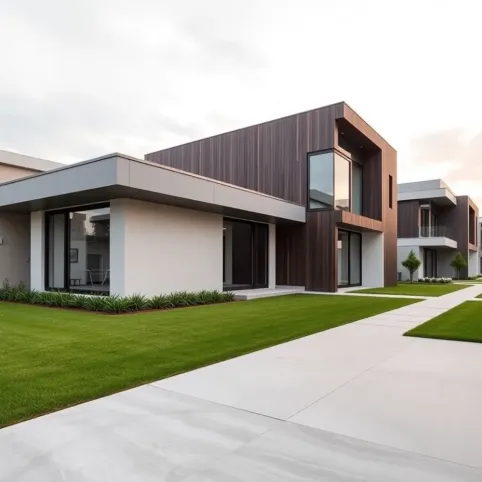 projekty domów nowoczesnych z płaskim dachem