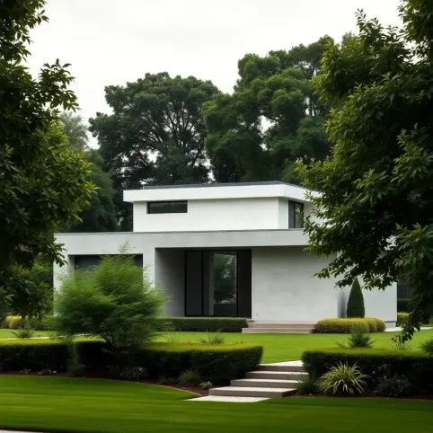 projekty domów z płaskim dachem