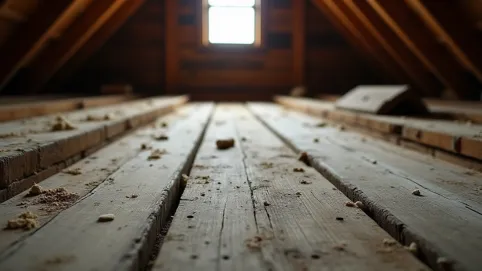 Remont starej podłogi na legarach