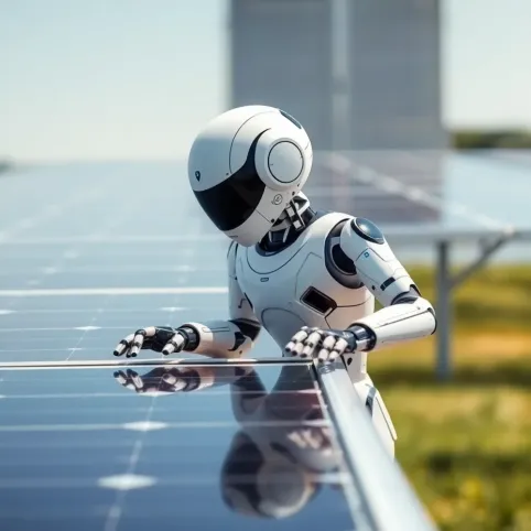 Robot do mycia paneli fotowoltaicznych temu