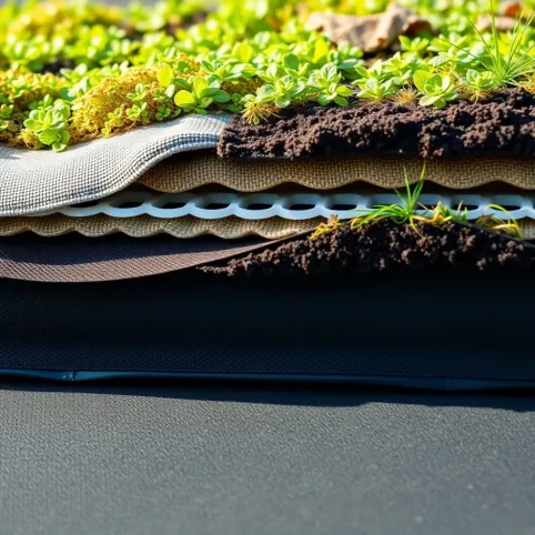 Rodzaje i właściwości materiałów stosowanych do wykonywania dachów zielonych