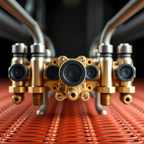 Rozdzielacz do ogrzewania podłogowego 10 obwodów