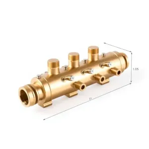 Rozdzielacz do podłogówki 12 sekcji wymiary