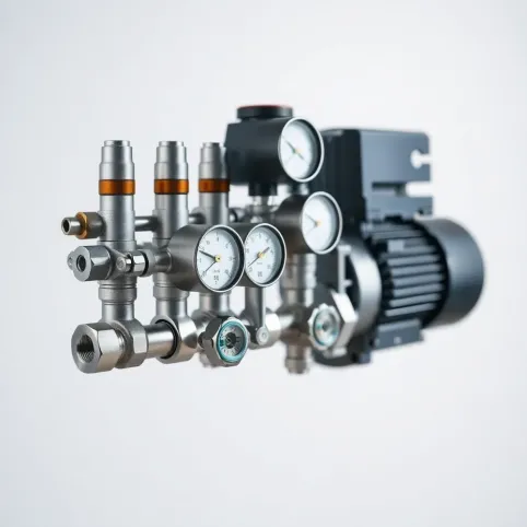 Rozdzielacz do podłogówki 12 sekcji z pompą