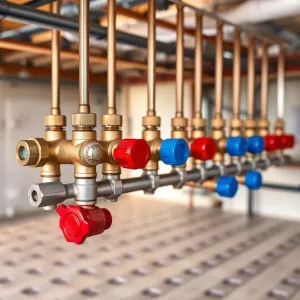 Rozdzielacz do podłogówki 15 sekcji