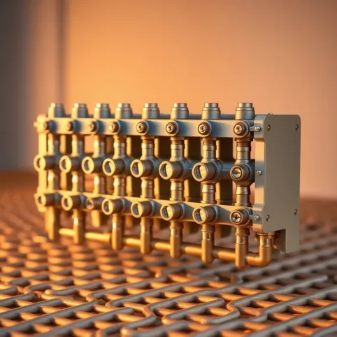 Rozdzielacz do podłogówki 16 sekcji