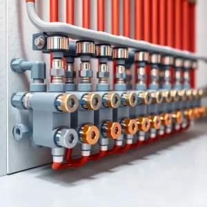 Rozdzielacz do podłogówki 18 sekcji