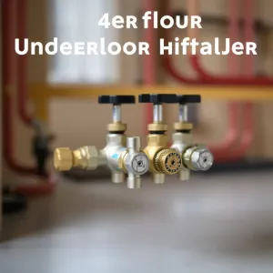 Rozdzielacz do podłogówki 4 sekcje