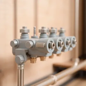 Rozdzielacz do podłogówki 5 sekcje