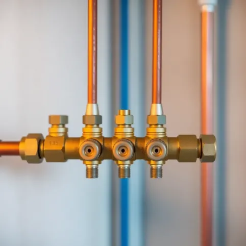 Rozdzielacz do podłogówki 5 sekcji