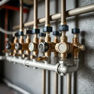 Rozdzielacz do podłogówki 9 sekcji