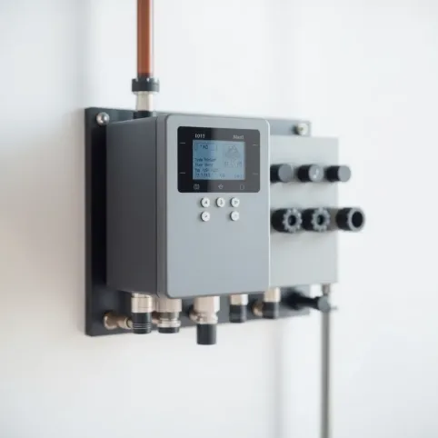 Rozdzielacz do podłogówki ze STEROWANIEM