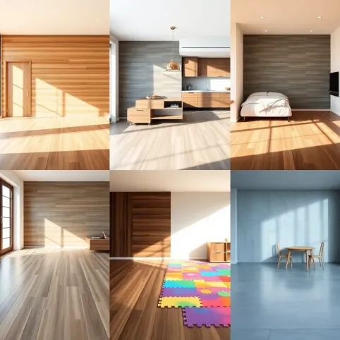 Różne panele w różnych pokojach