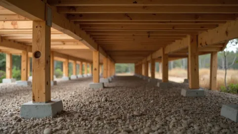 Rozstaw legarów pod taras drewniany