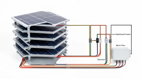 Schemat podłączenia paneli fotowoltaicznych