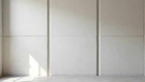 Siatka i klej zamiast tynku wewnątrz