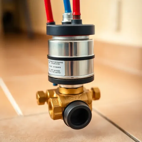 Siłownik do ogrzewania podłogowego