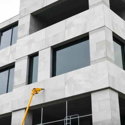 Spiek kwarcowy elewacja montaż