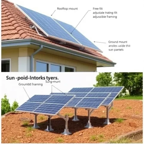 Sposoby montażu paneli fotowoltaicznych