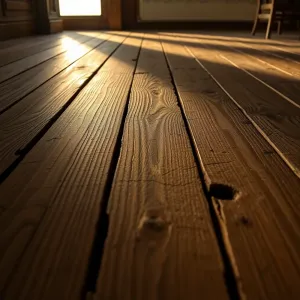 Starą podłoga z desek