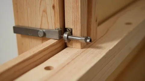 Szablon do wiercenia otworów pod zawiasy puszkowe