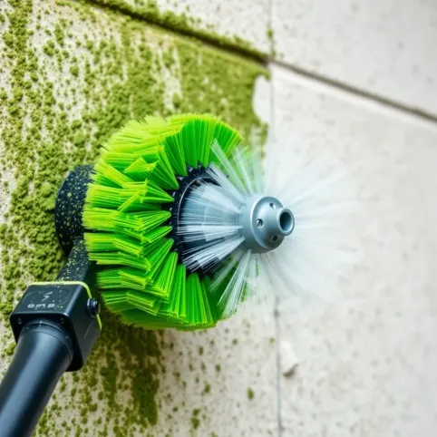 Szczotka obrotowa do mycia elewacji