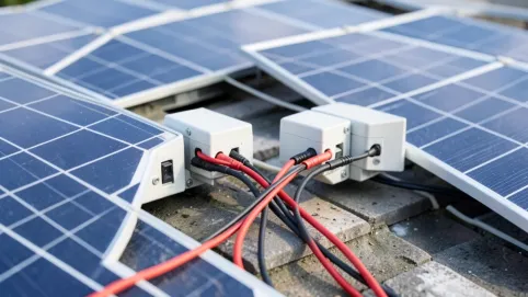 szeregowe łączenie paneli fotowoltaicznych