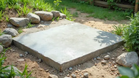 Taras betonowy bez fundamentu