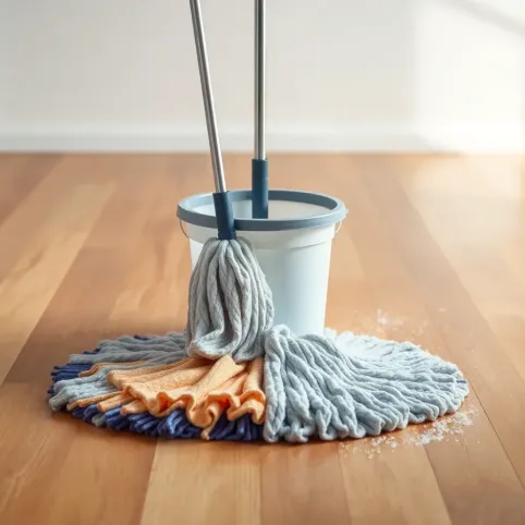 Technika mycia podłogi