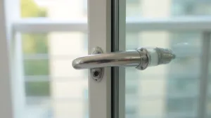 Uchwyt do drzwi balkonowych bez wiercenia