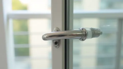 Uchwyt do drzwi balkonowych bez wiercenia