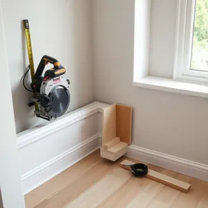 Układanie listew przypodłogowych cena