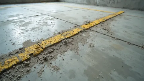 usuwanie znaków z posadzki