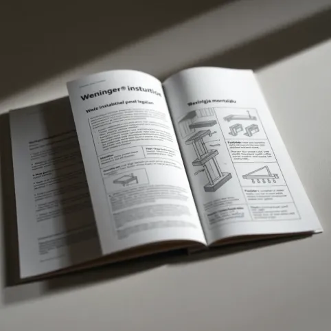 Weninger panele instrukcją montażu