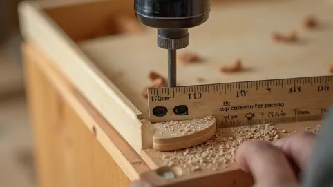 Wiercenie otworów pod zawiasy puszkowe wymiary