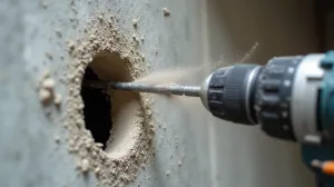 wiercenie w betonie