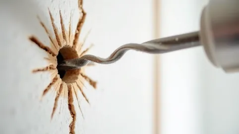 Wiercenie w karton gipsie