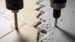 Wiercenie w płytkach czy w fudze