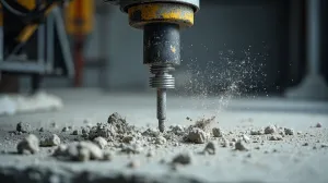 Wiercenie wiertnica w betonie