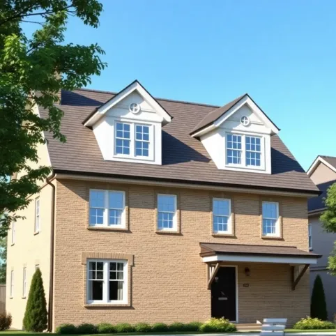 Wysokość elewacji frontowej a lukarny