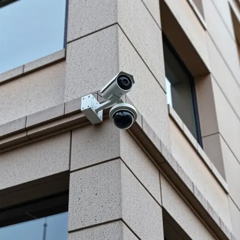 Wysokość kamer na elewacji