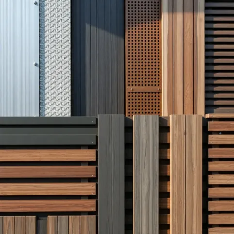 Wzory ogrodzeń panelowych