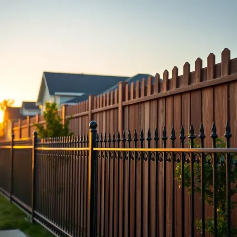 Wzory ogrodzeń posesji