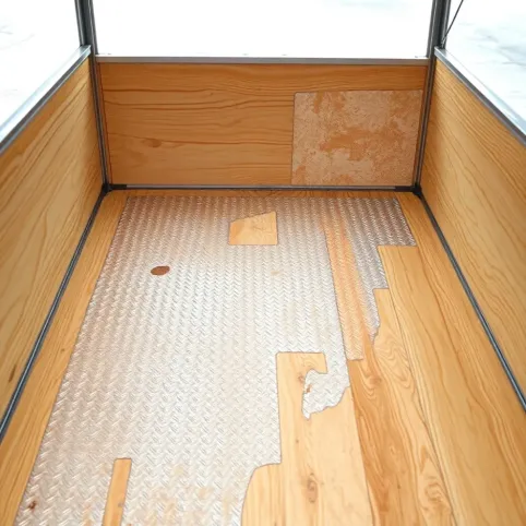 Z czego zrobić podłogę do przyczepki