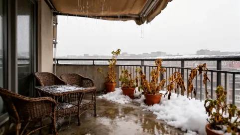 Zadaszenie balkonu w bloku bez wiercenia