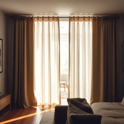 Zasłony panelowe zamiast drzwi