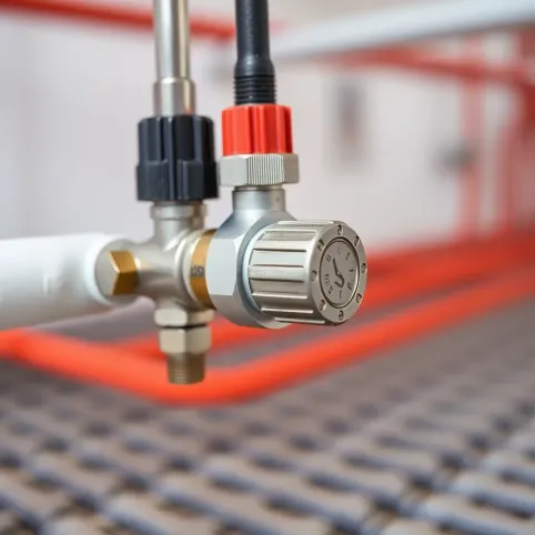 Zawór mieszający do ogrzewania podłogowego
