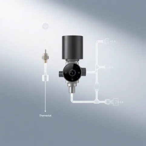 Zawór RTL do ogrzewania podłogowego schemat