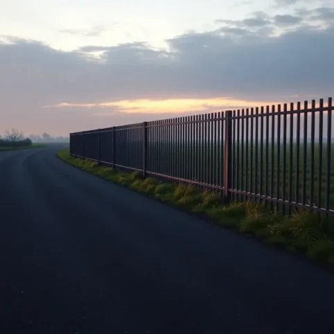 Zgłoszenie ogrodzenia od strony drogi wzór